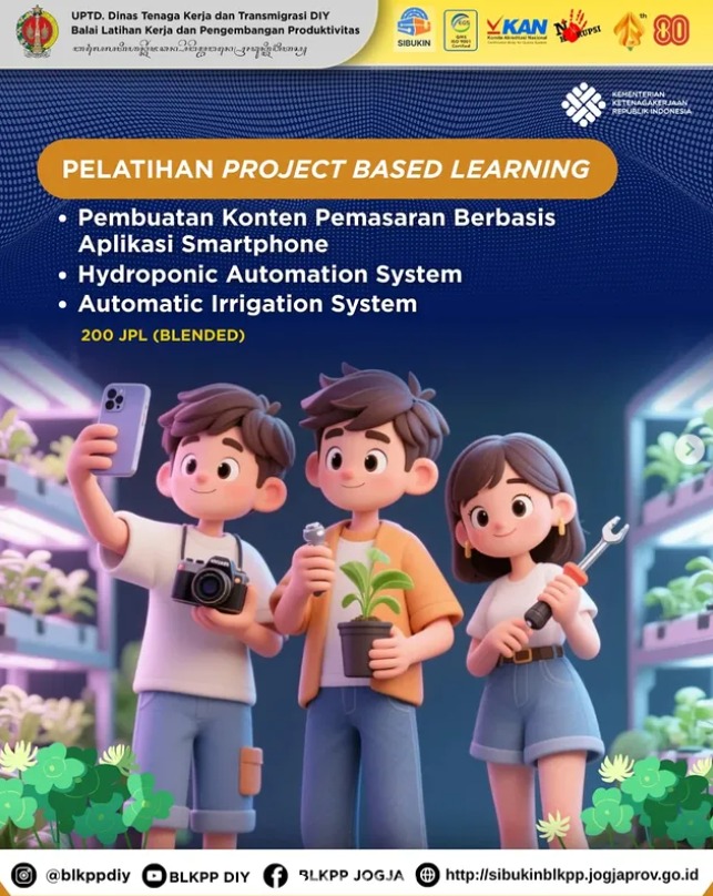 PENDAFTARAN PELATIHAN PROJECT BASED LEARNING