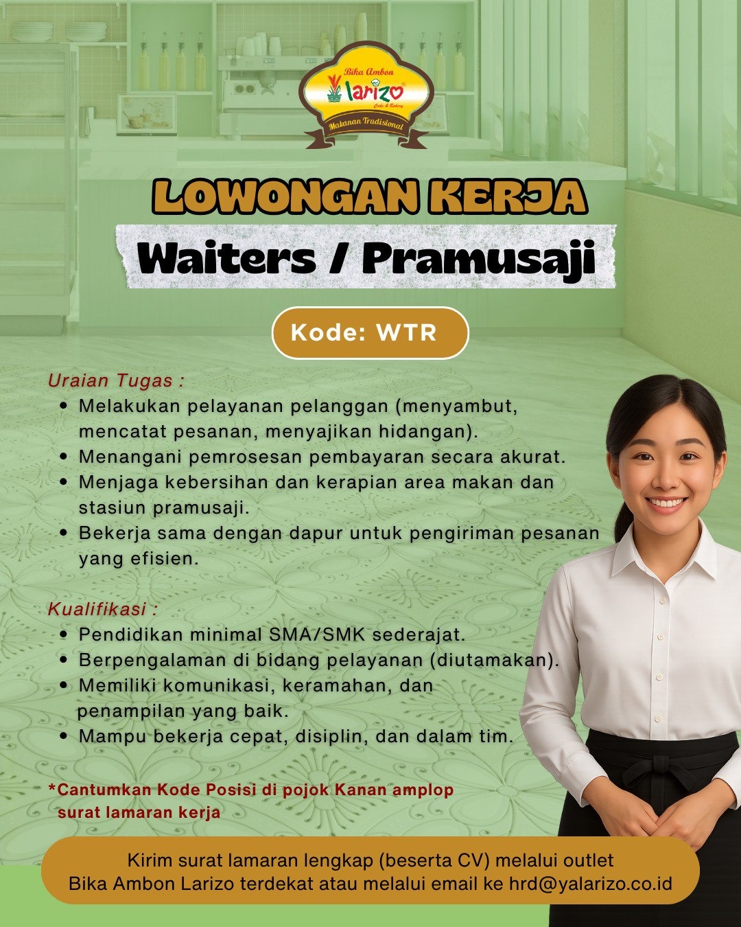 Lowongan Kerja Larizo
