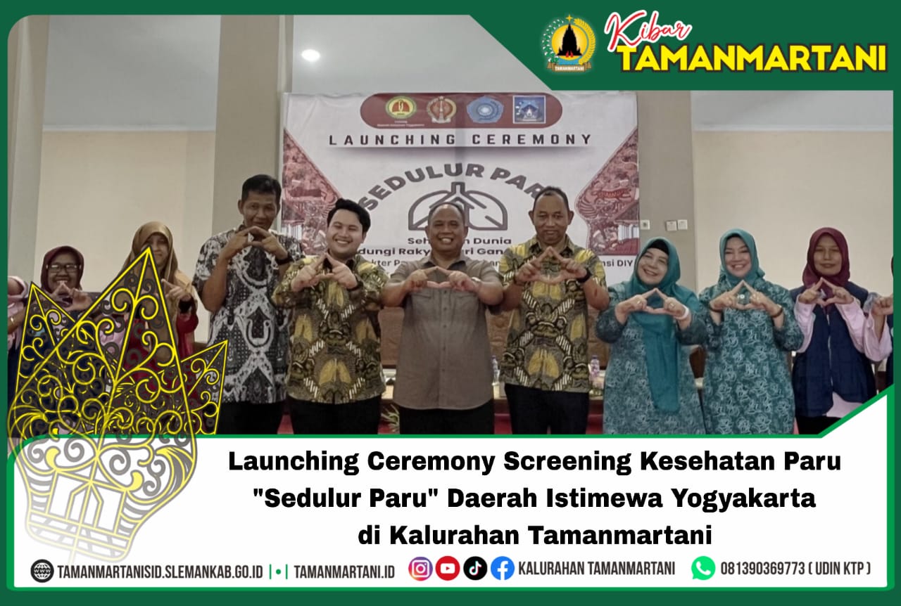 Launching Ceremony Screening Kesehatan Paru “Sedulur Paru”